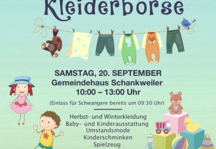 3. Kinderkleiderbörse in Holsthum, © facebook FV KITA Holsthum 3. Kinderkleiderbörse in Holsthum, © facebook FV KITA Holsthum