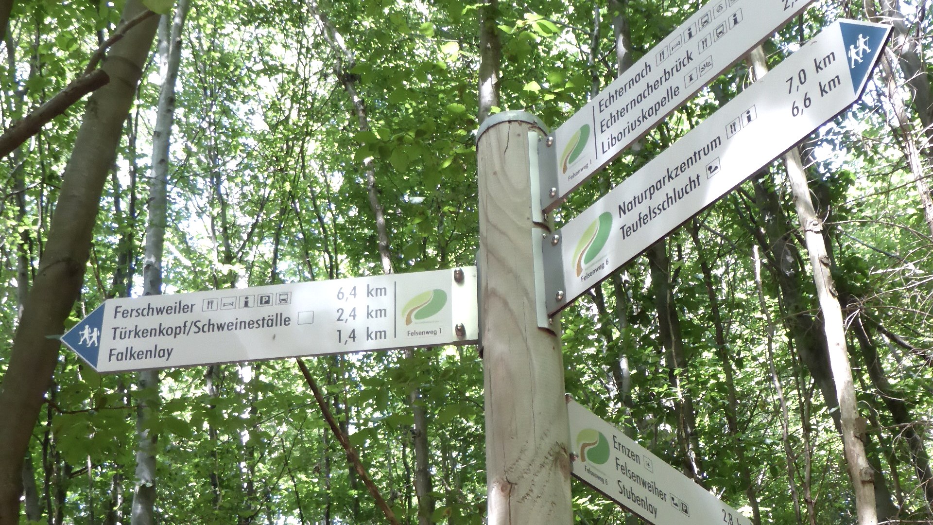 Unverlaufbar ausgeschildert Unverlaufbar ausgeschildert