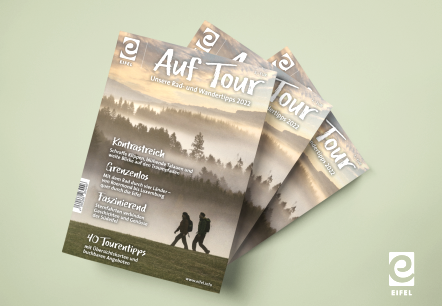 Auf Tour Magazin 2022, © Eifel Tourismus GmbH Auf Tour Magazin 2022, © Eifel Tourismus GmbH