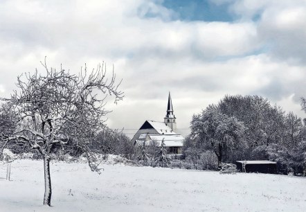Weidingen im Winter, © Felsenland Südeifel Tourismus GmbH, Anna Carina Krebs Weidingen im Winter, © Felsenland Südeifel Tourismus GmbH, Anna Carina Krebs