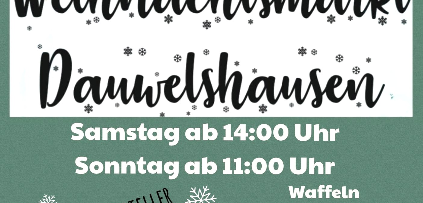 Weihnachtsmarkt in Dauweilshausen, © Gemeinde Dauwelshausen Weihnachtsmarkt in Dauweilshausen, © Gemeinde Dauwelshausen