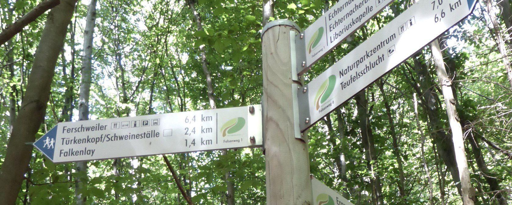 Unverlaufbar ausgeschildert Unverlaufbar ausgeschildert