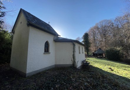 Lascheider Kapelle Seitenansicht, © Felsenland Südeifel Tourismus, A. C. Krebs Lascheider Kapelle Seitenansicht, © Felsenland Südeifel Tourismus, A. C. Krebs