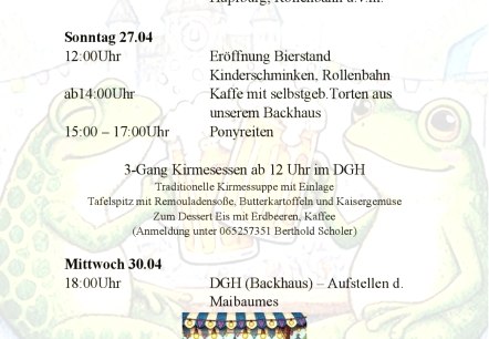 Fair in Ernzen, © facebook/Arenza e.V. Fair in Ernzen, © facebook/Arenza e.V.