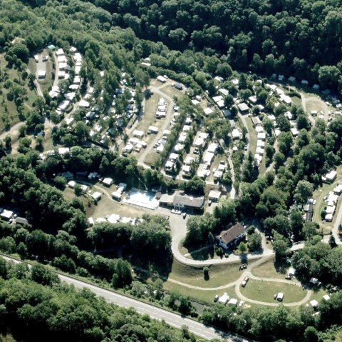 Camping Nimseck aus der Vogelperspektive, © Camping Nimseck, Irrel Camping Nimseck aus der Vogelperspektive, © Camping Nimseck, Irrel