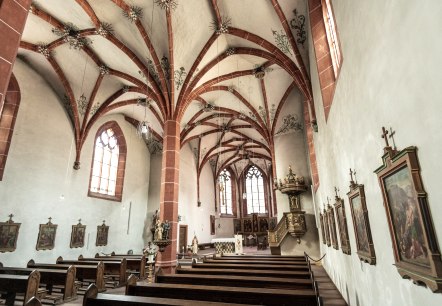 Interior view of the parish church, © Eifel Tourismus GmbH / Dominik Ketz Interior view of the parish church, © Eifel Tourismus GmbH / Dominik Ketz