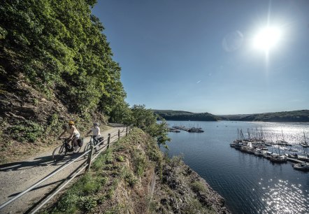 Cycle tour along the Rursee, © Eifel Tourismus GmbH, Dennis Stratmann Cycle tour along the Rursee, © Eifel Tourismus GmbH, Dennis Stratmann