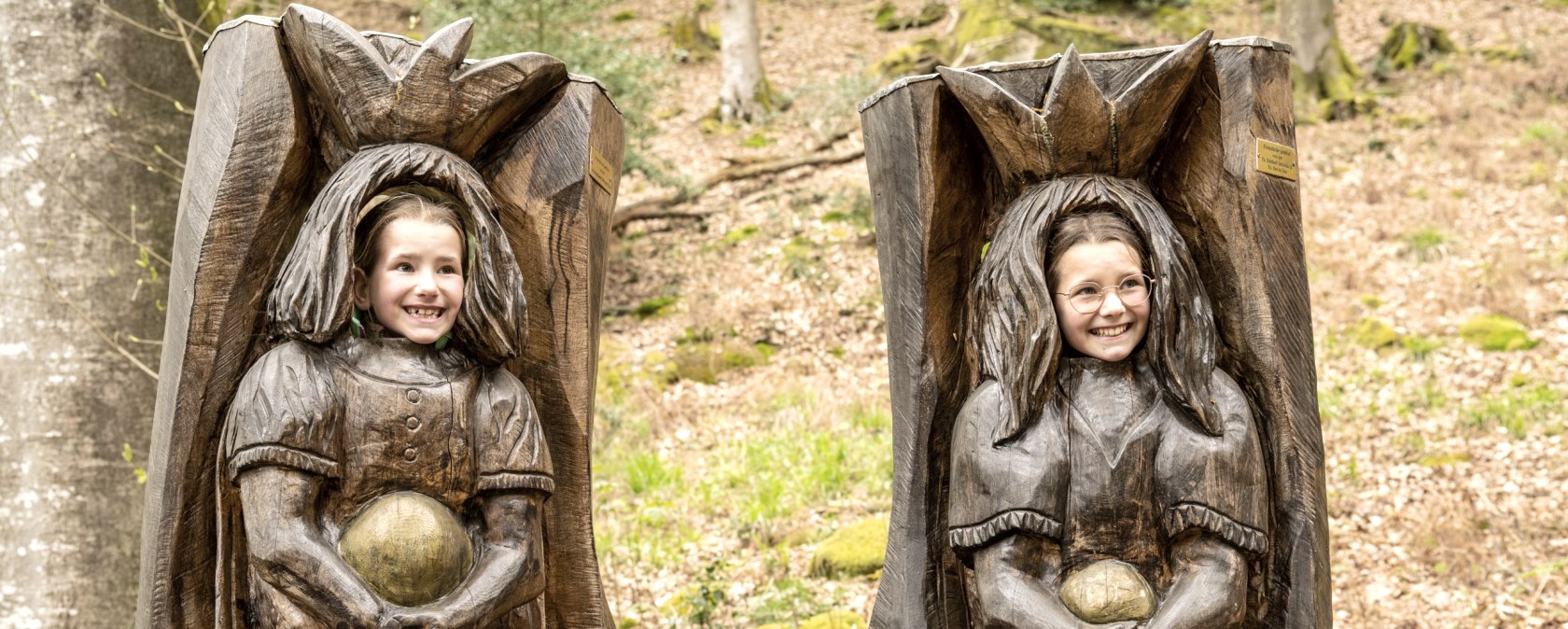 Become a fairytale character yourself on the Bollendorf fairytale trail, © Eifel Tourismus GmbH, Dominik Ketz Become a fairytale character yourself on the Bollendorf fairytale trail, © Eifel Tourismus GmbH, Dominik Ketz
