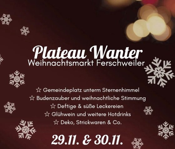 Plateau Wanter Ferschweiler, © Plateau-Gemeinschaft Ferschweiler Plateau Wanter Ferschweiler, © Plateau-Gemeinschaft Ferschweiler