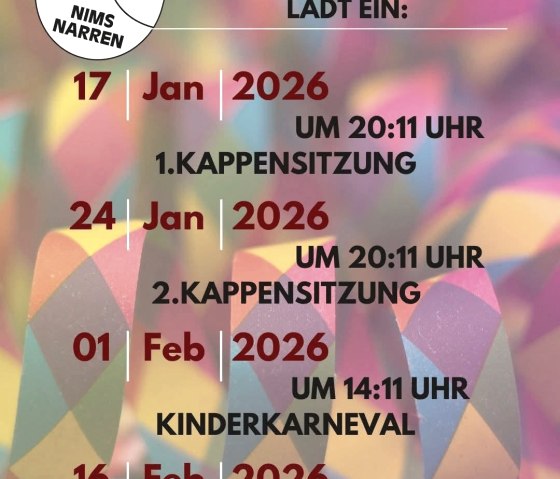 Karneval in Alsdorf-Niederweis, &copy; KV Nimsnarrenschiff Alsdorf Niederweis