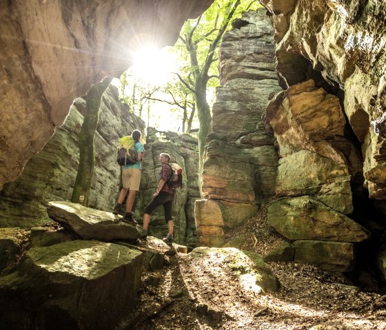 Felsenweg 3: Mandrack Passage in the NaturWanderPark delux, &copy; Eifel Tourismus GmbH, D. Ketz