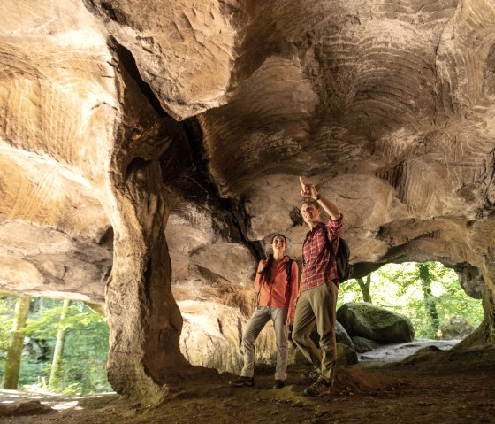 Rock trail 1 NaturWanderPark delux: Huel Lee/Hohllay rock, © Eifel Tourismus GmbH, D. Ketz
