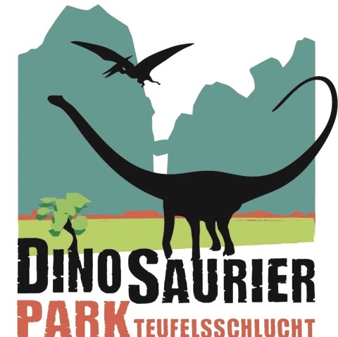 Dinosaurierpark Teufelsschlucht - Logo, &copy; Felsenland S&uuml;deifel Tourismus GmbH