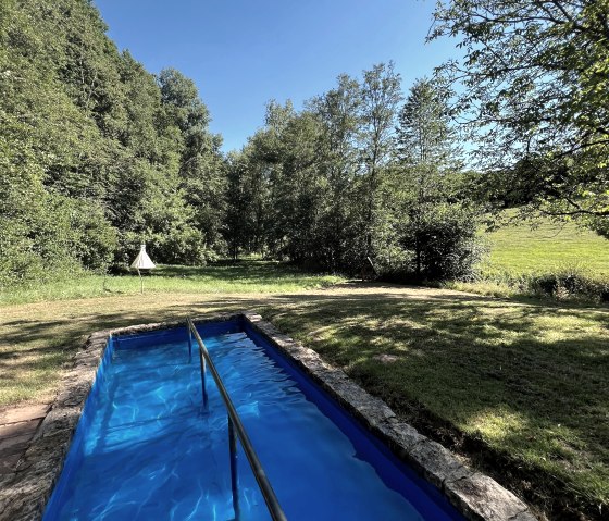 Bassin de marche à l'eau de Mettendorf, © Felsenland Südeifel Tourismus GmbH, A. C.  Krebs