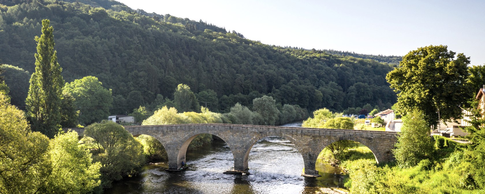 S&ucirc;re cycle path, Dillingerbr&uuml;ck, &copy; Eifel Tourismus GmbH, D. Ketz