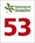 Logo des Naturparks Südeifel mit der Zahl 53.