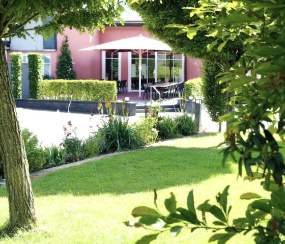 Terrasse de jardin Kickert, © Hotel-Restaurant Kickert