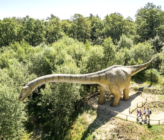 Seismosaurus - die Erdbebenechse, © Felsenland Südeifel Tourismus GmbH