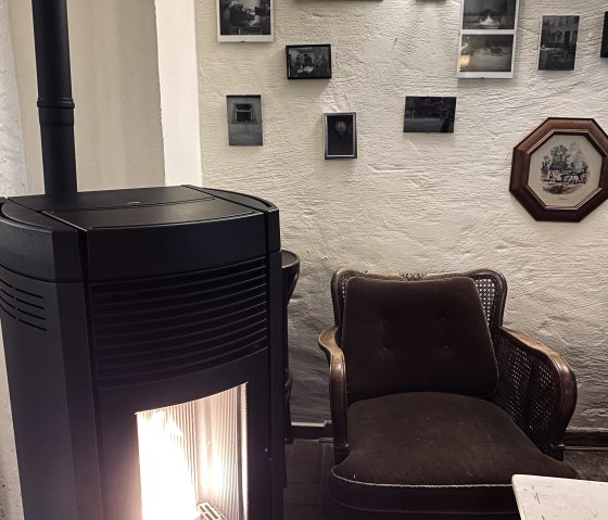Romantic fireplace