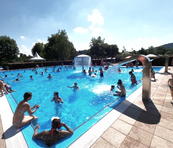 Freibad Echternacherbrück - Wasserspeier, © Freibad Echternacherbrück