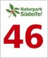 Logo des Naturparks Südeifel mit der Zahl 46.