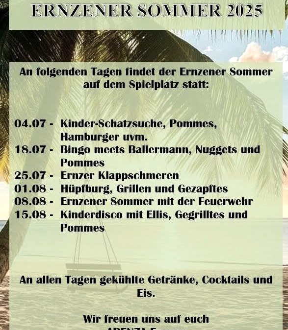 Ernener Sommer 23, © Gemeinde Ernzen