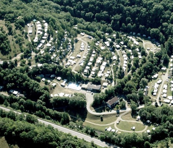 Camping Nimseck aus der Vogelperspektive, © Camping Nimseck, Irrel