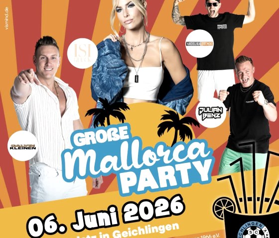 Mallorcaparty in Geichlingen, &copy; SC Geichlingen/Koxhausen 1966 e.V.