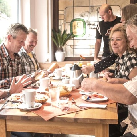 Restaurant, © Haus am Berg, Prümzurlay