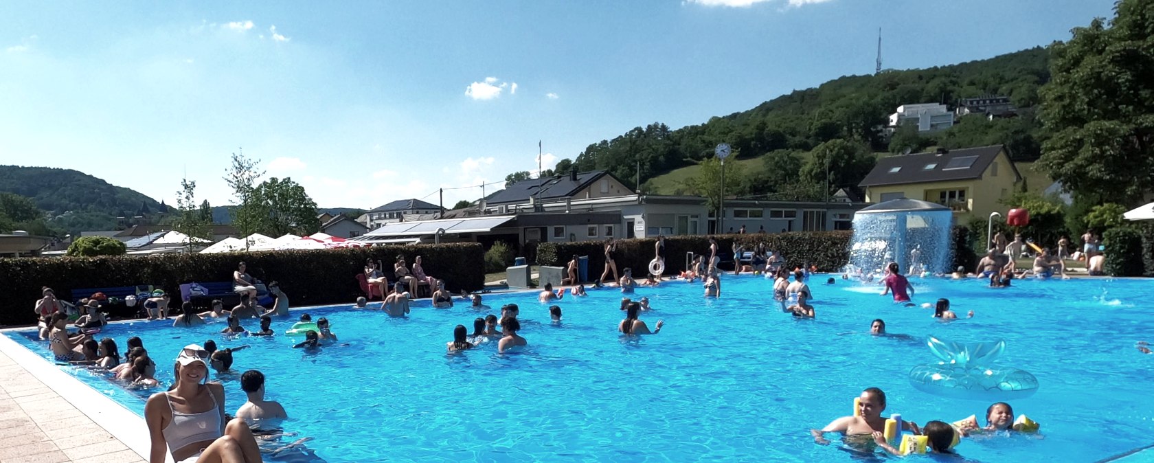 Freibad Ecchternacherbrück - Schwimmerbecken, © Freibad Echternacherbrück