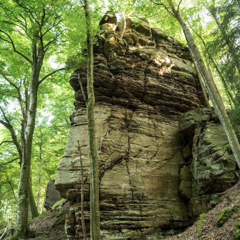 Felsformation bei Bollendorf, &copy; Eifel Tourismus GmbH / Dominik Ketz