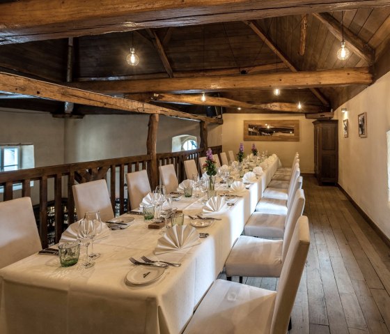 Galerie du restaurant du château de Niederweis, © Schloss Niederweis