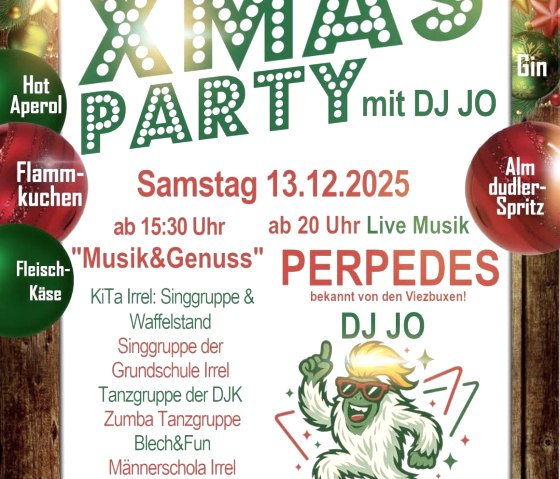 Xmas-Party Musikverein Irrel, © Musikverein Irrel