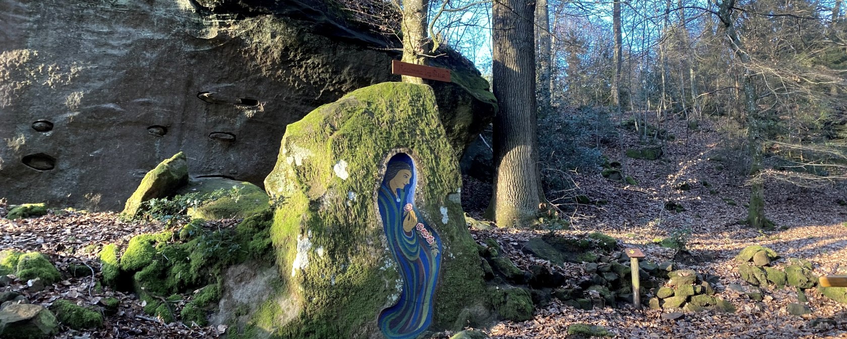Madonna in the stone, © Felsenland Südeifel Tourismus GmbH / Anna Carina Krebs