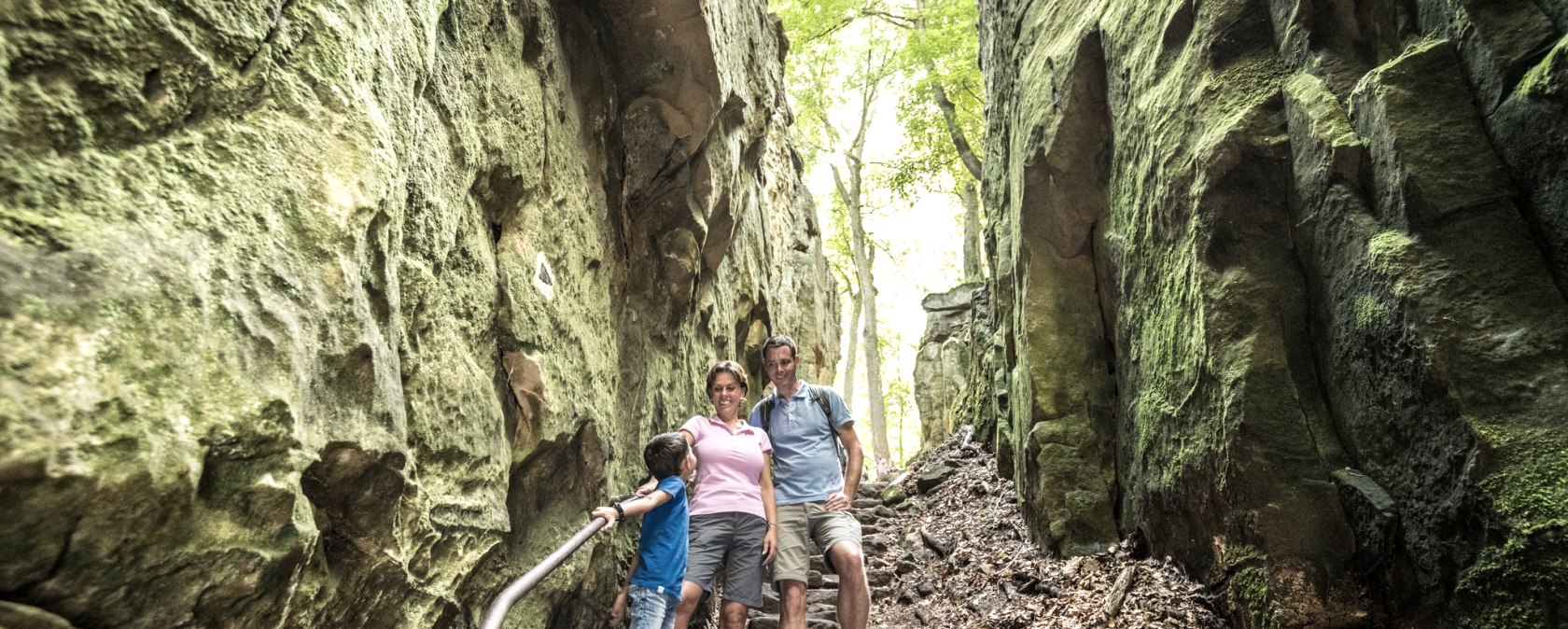Down into the Devil's Gorge on the Devil's Eight, © Felsenland Südeifel Tourismus GmbH