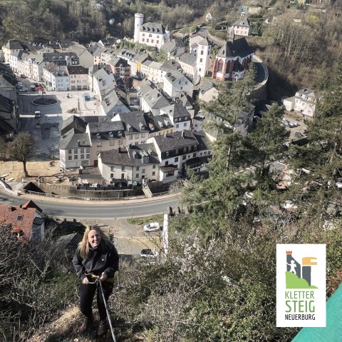 Klettern in Neuerburg, &copy; Felsenland S&uuml;deifel Tourismus GmbH