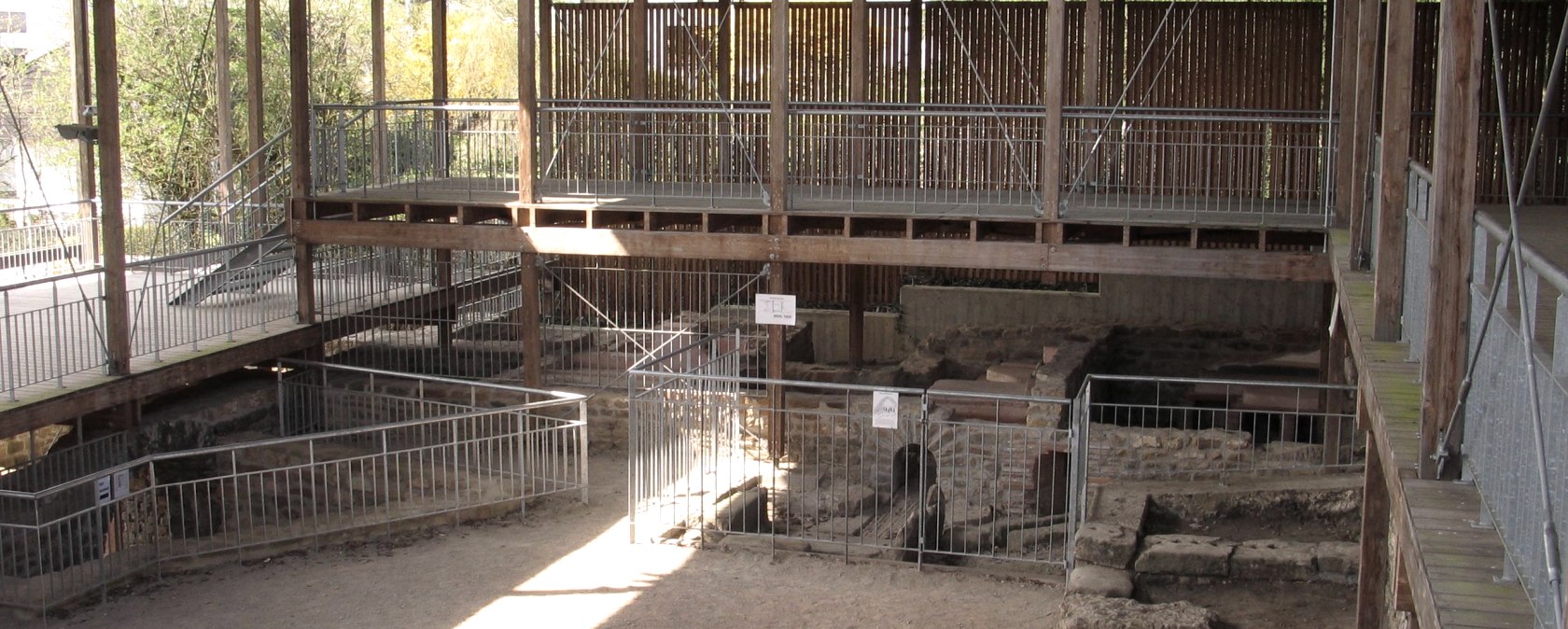 Hauptraum der Römischen Villa Bollendorf, © Felsenland Südeifel Tourismus GmbH