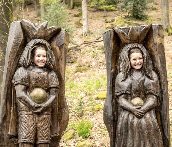 Become a fairytale character yourself on the Bollendorf fairytale trail, © Eifel Tourismus GmbH, Dominik Ketz