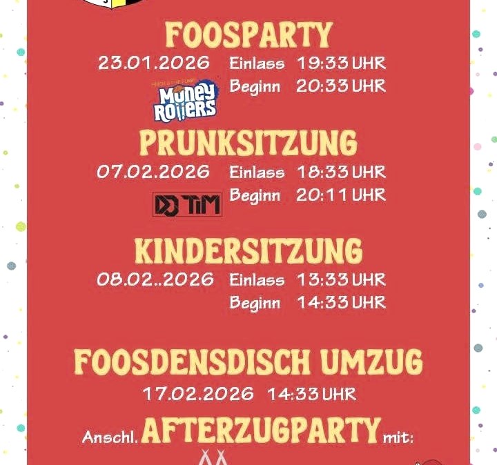 Session 2026 in Bollendorf mit dem KG UHU, &copy; facebook/ KG UHU