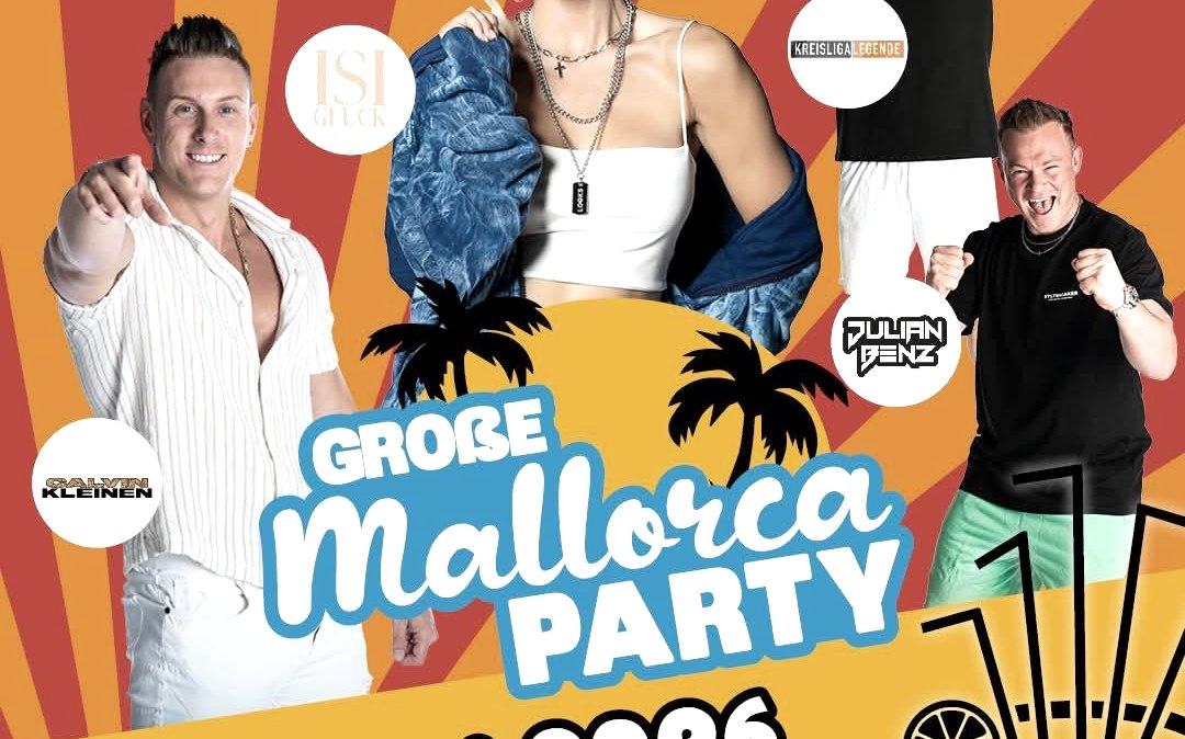 Mallorcaparty in Geichlingen, © SC Geichlingen/Koxhausen 1966 e.V.