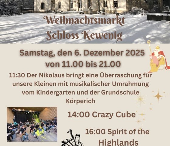 Weihnachtsmarkt Schloss Kewenig