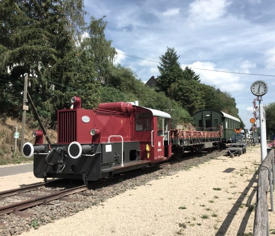 Start of the Enz cycle path: the old railroad station in Pronsfeld, &copy; Eifel Tourismus GmbH, D. Ketz