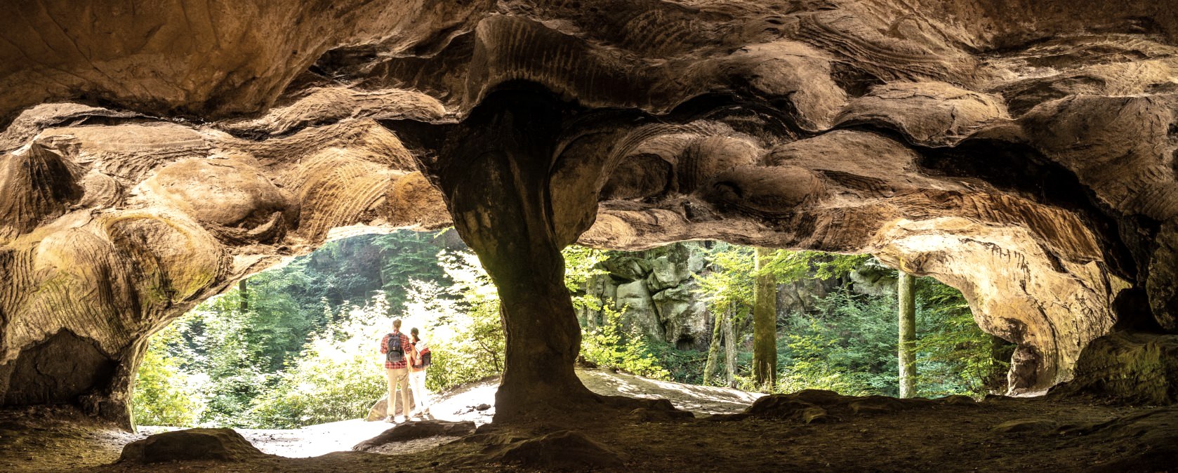 Rock Huel Lee/Hohllay on the Felsenweg 1, © Eifel Tourismus GmbH, D. Ketz