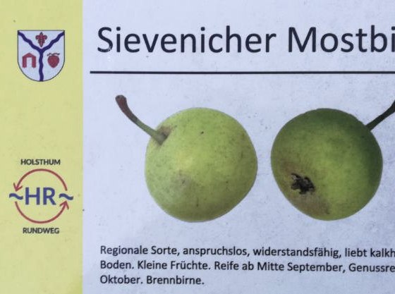 information-board-sievenich-cider-pear, &copy; Hans-Dieter Heck