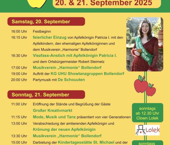 Äpelfest in Bollendorf, © Vereinsgemeinschaft Bollendorf